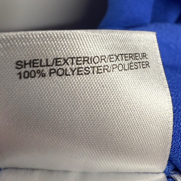 Nine West Royal Blue Dress with Ruffle Sleeves - Picture 6 of 7